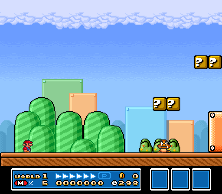 Super Mario Bros. 3, World 1-1